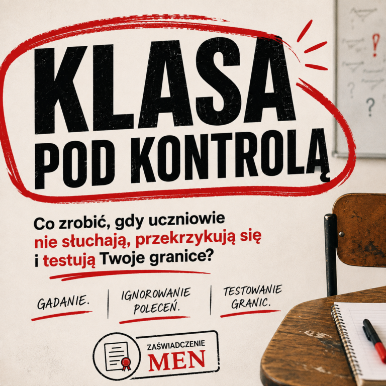 Klasa pod kontrolą — szkolenie dla nauczycieli